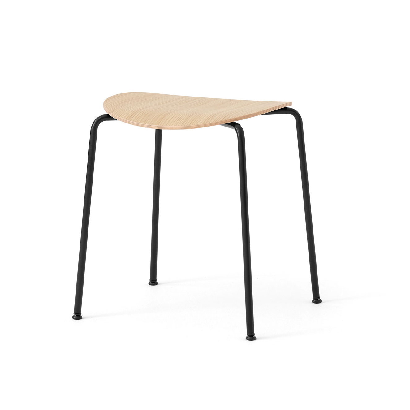Taburete Pavilion AV36.jp{font-size:18px}Black-lacquered oak