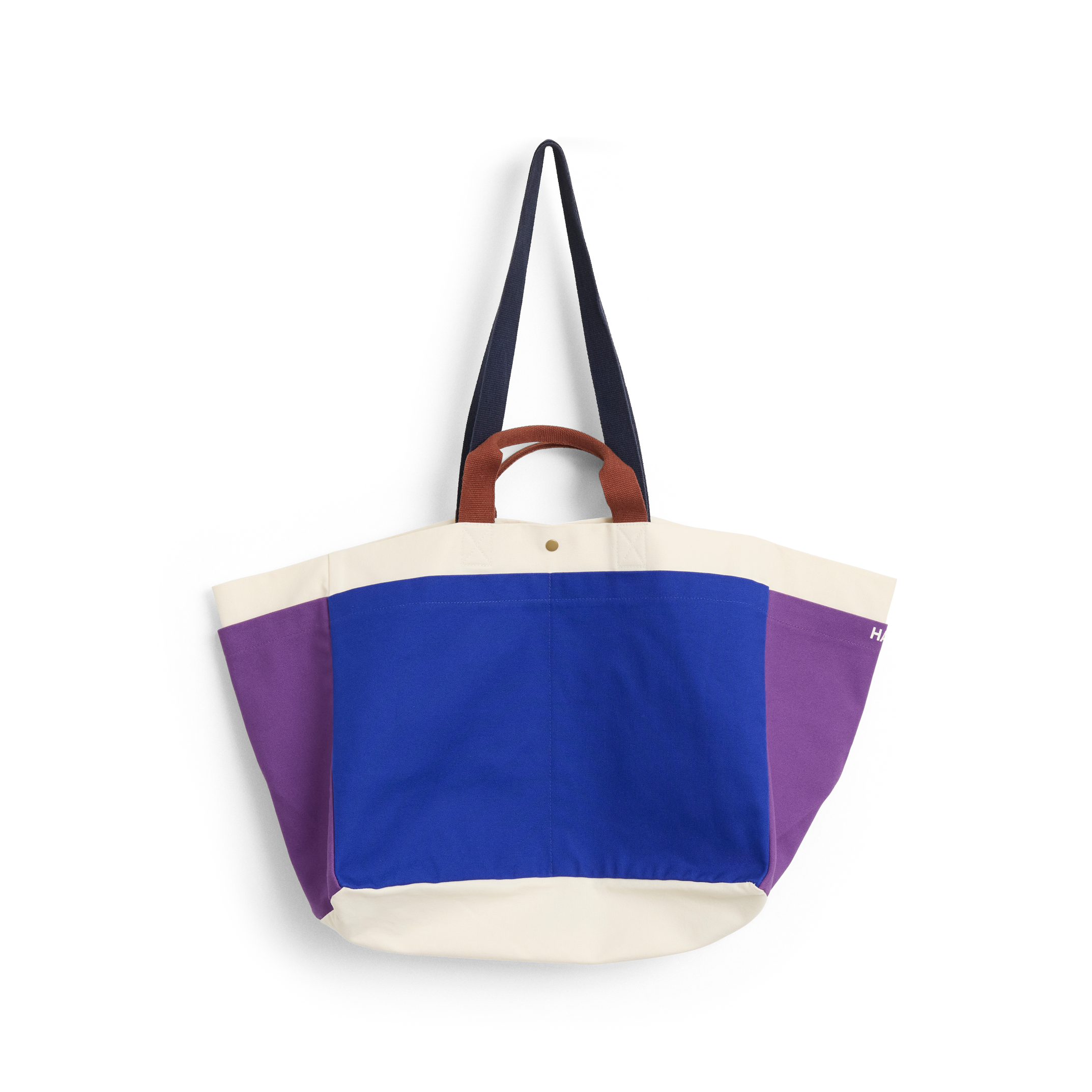 Bolsa Weekend Bag Organic M.jp{font-size:18px}Electric blue multi