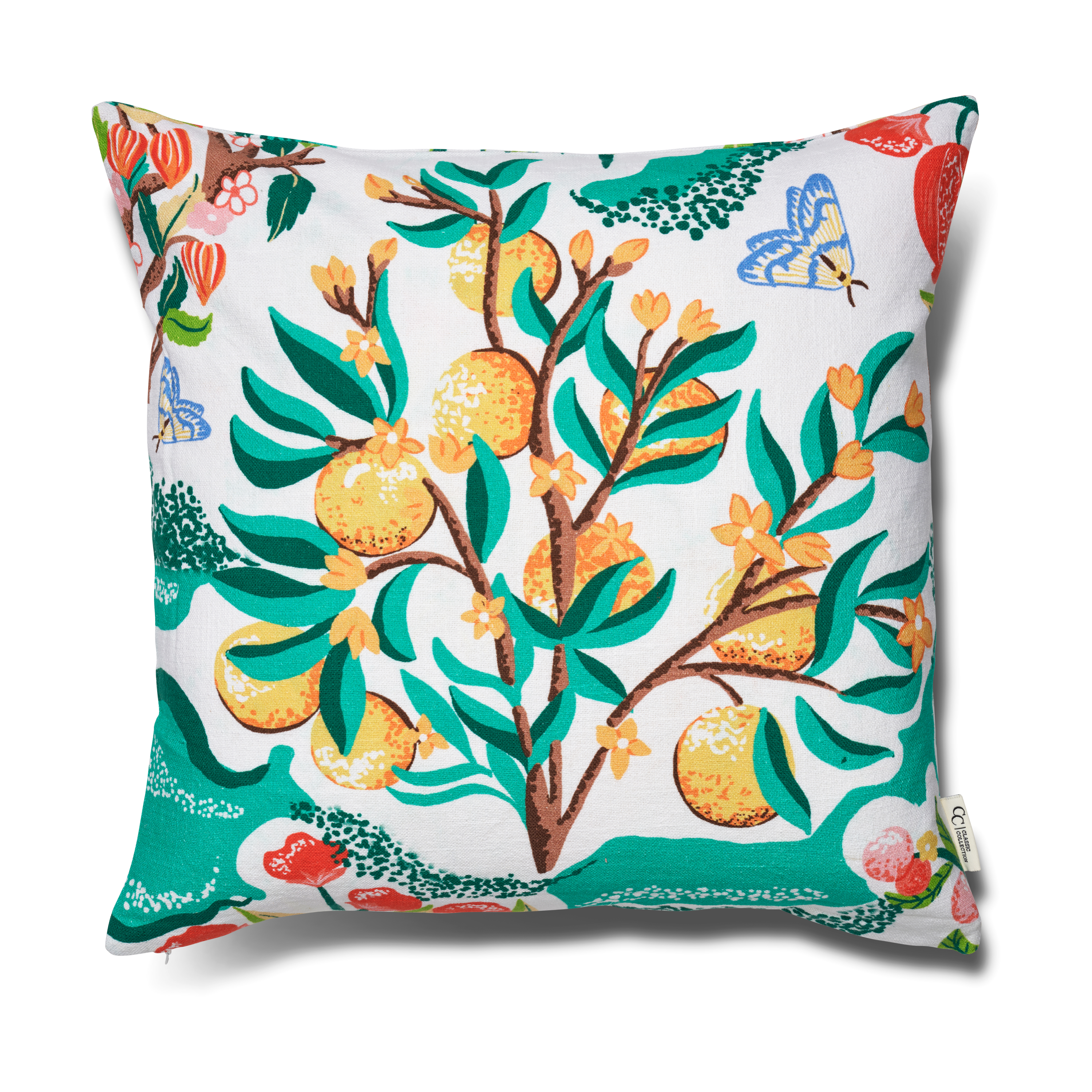 Botanical Orange Funda de cojín 50×50 cm.jr{font-size:18px}White