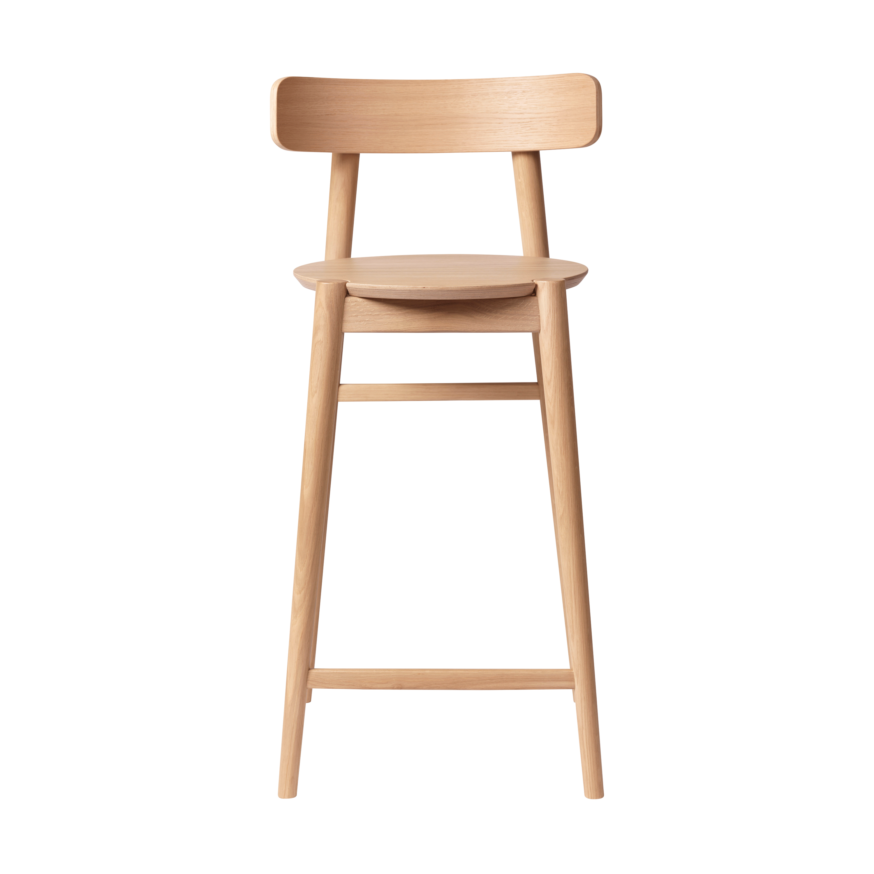 Taburete J185 Øst 65 cm.jt{font-size:18px}Oak nature lacquered