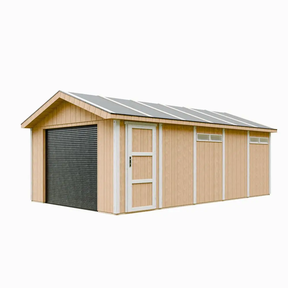 Garage Qualité Premium 21 m²/ L378xl648 cm