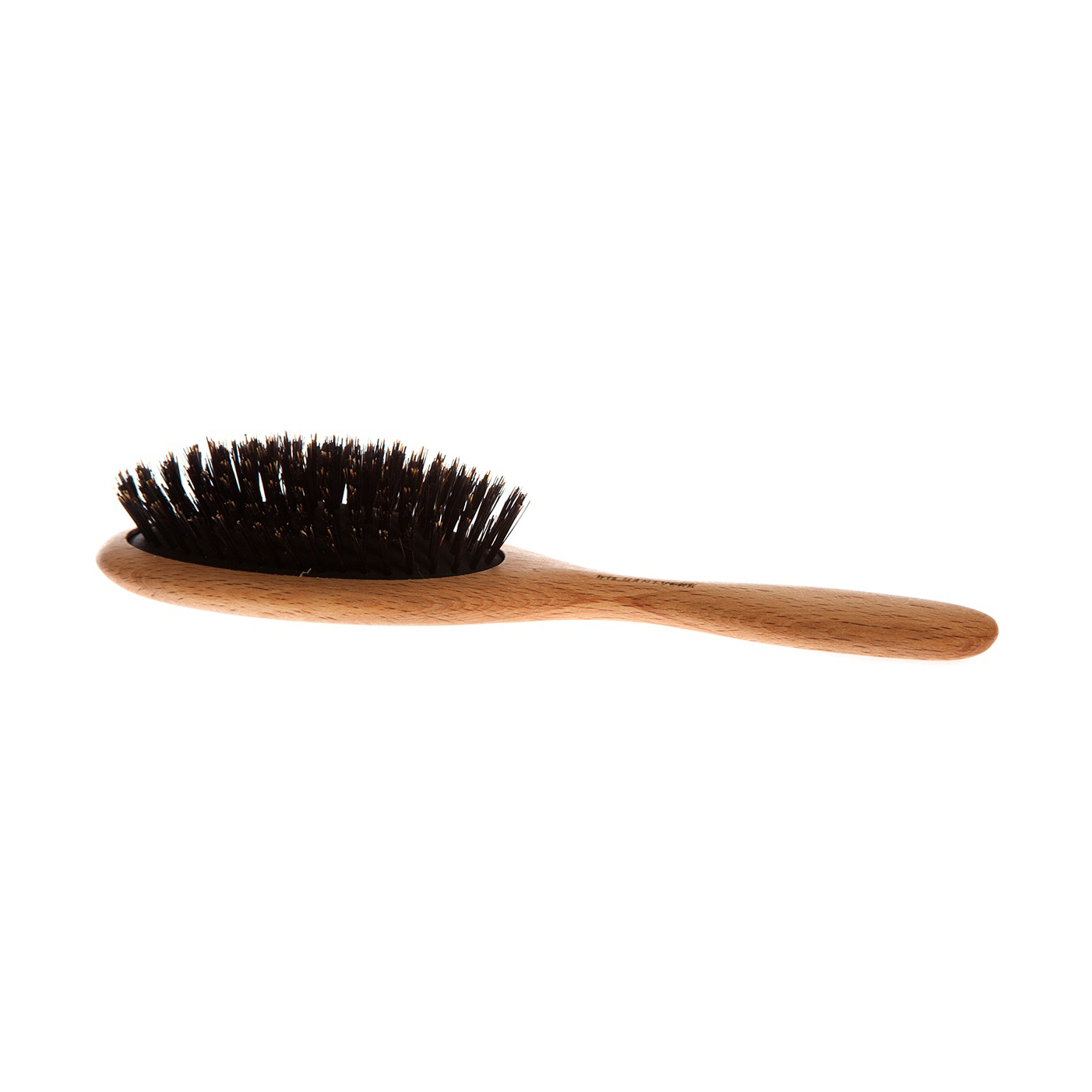 Cepillo de pelo ovalado Iris Hantverk 23 cm.iy{font-size:18px}Haya aceitada-cerda de jabalí