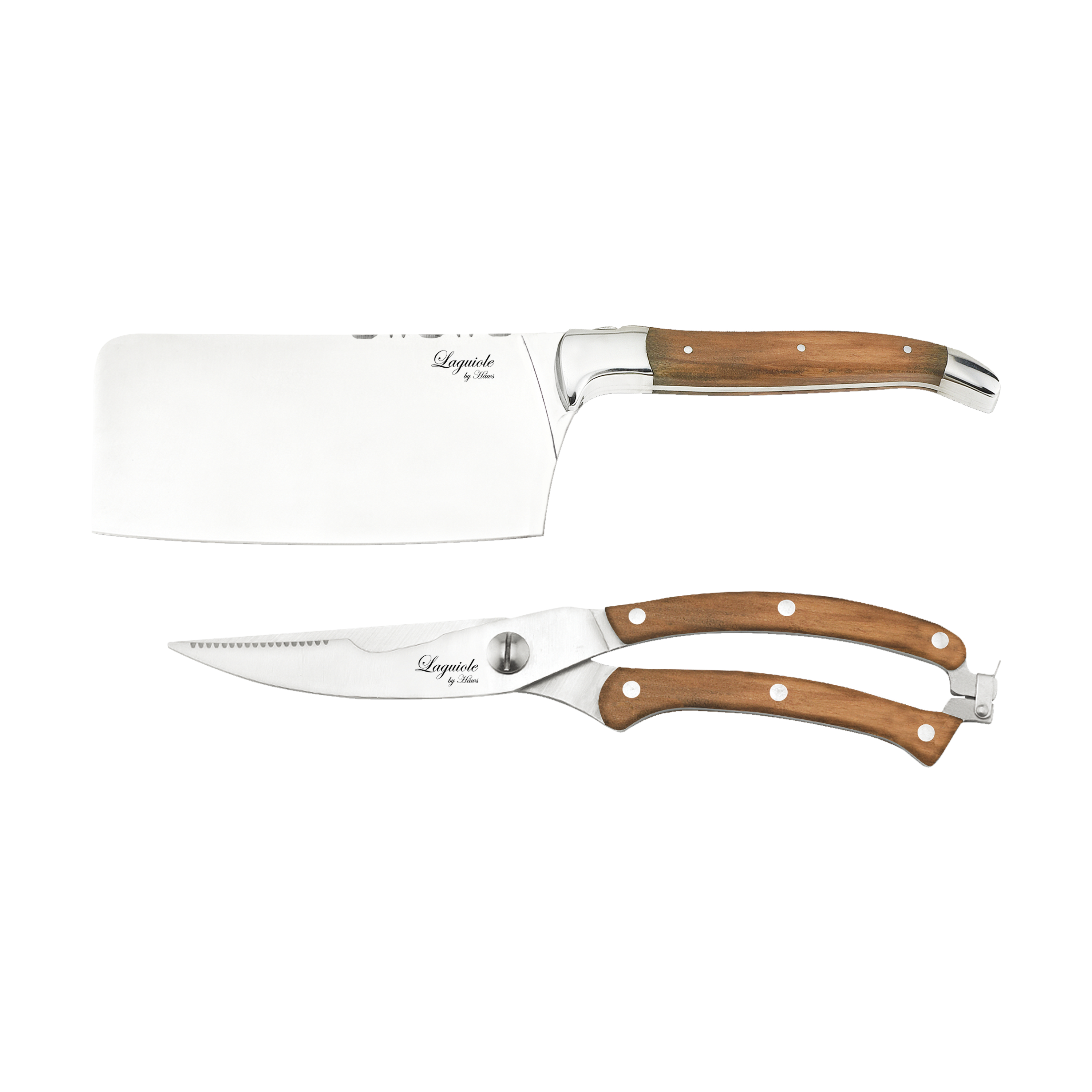 Cuchillos Laguiole By Hâws, 2 piezas.ju{font-size:18px}Oliva