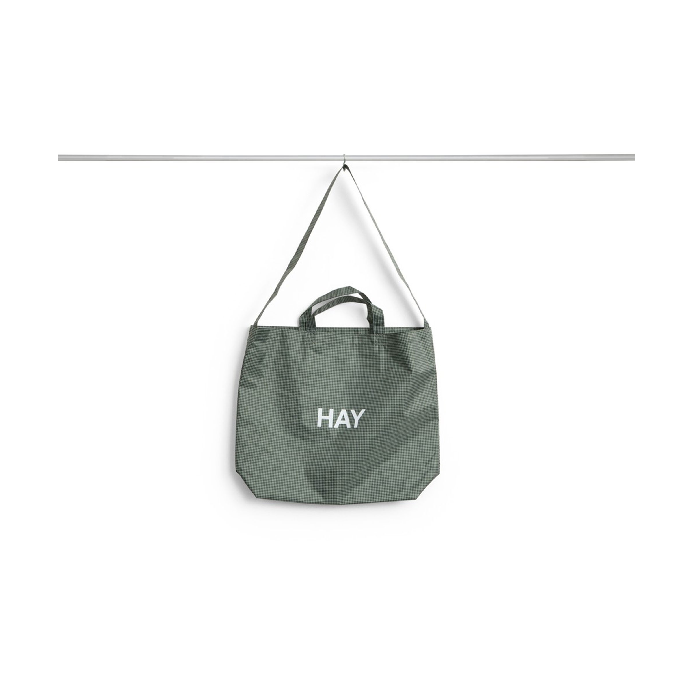 Bolsa Grid Crossover Bag medium.jt{font-size:18px}Dark green, medium