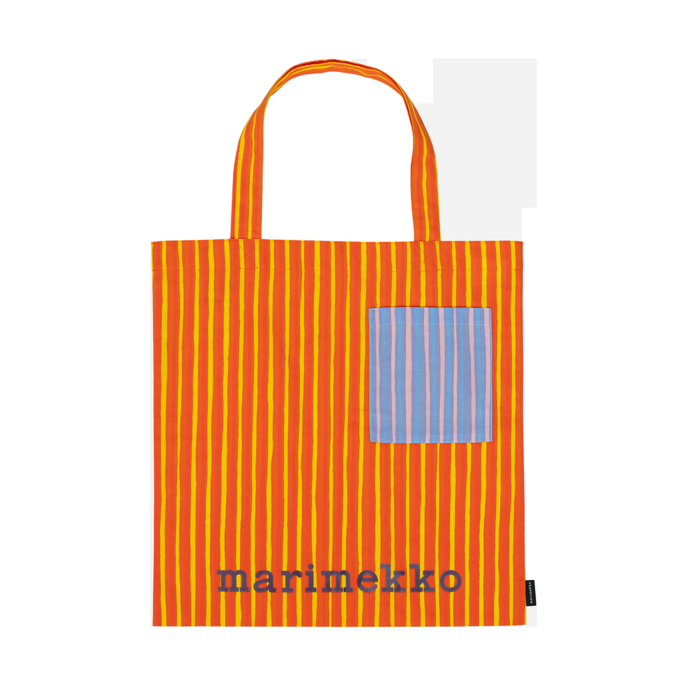 Bolsa de tela Piccolo .iy{font-size:18px}Naranja, con bolsillo, 43×44