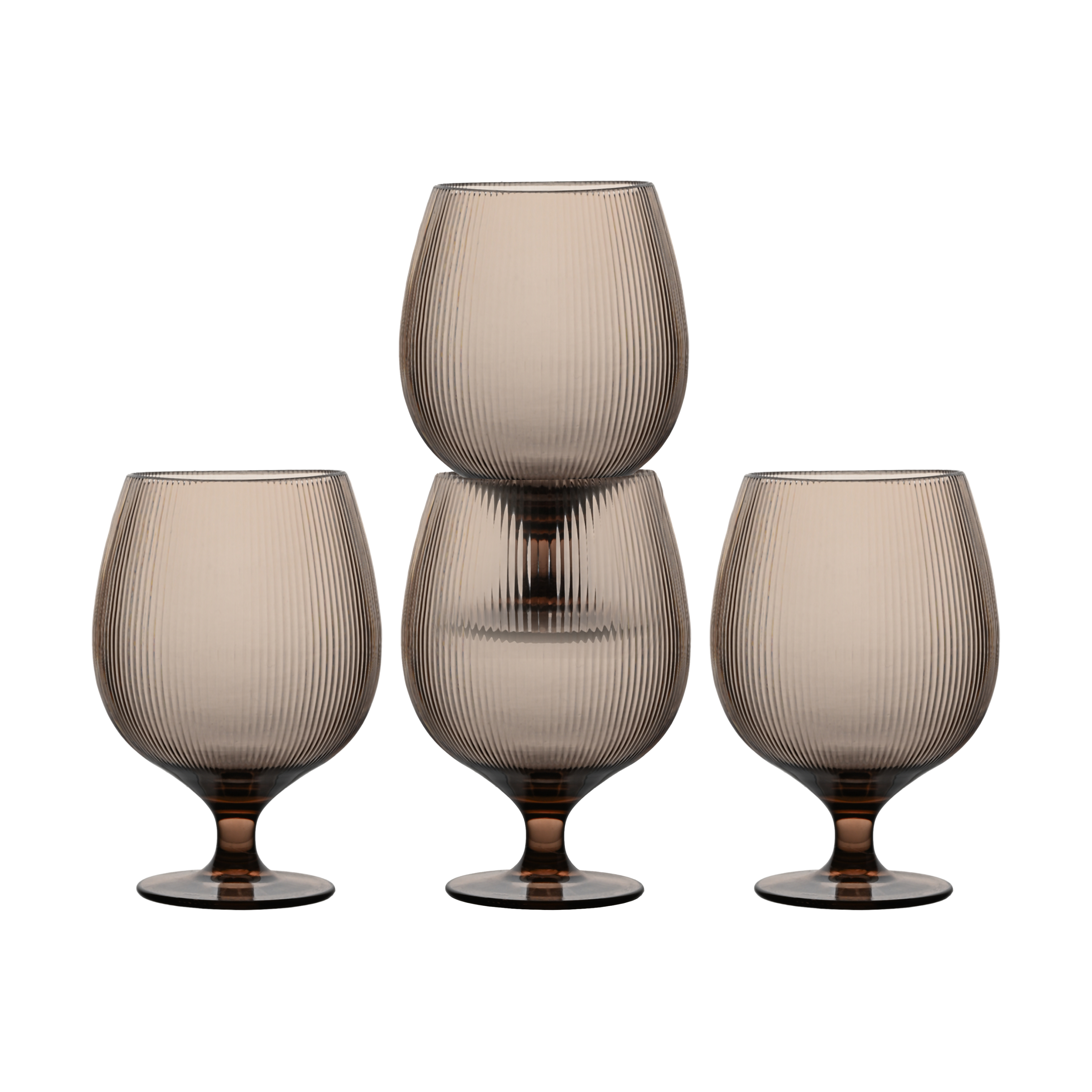 Vasos de cerveza Billi 50 cl, pack de 4.jt{font-size:18px}Marrón