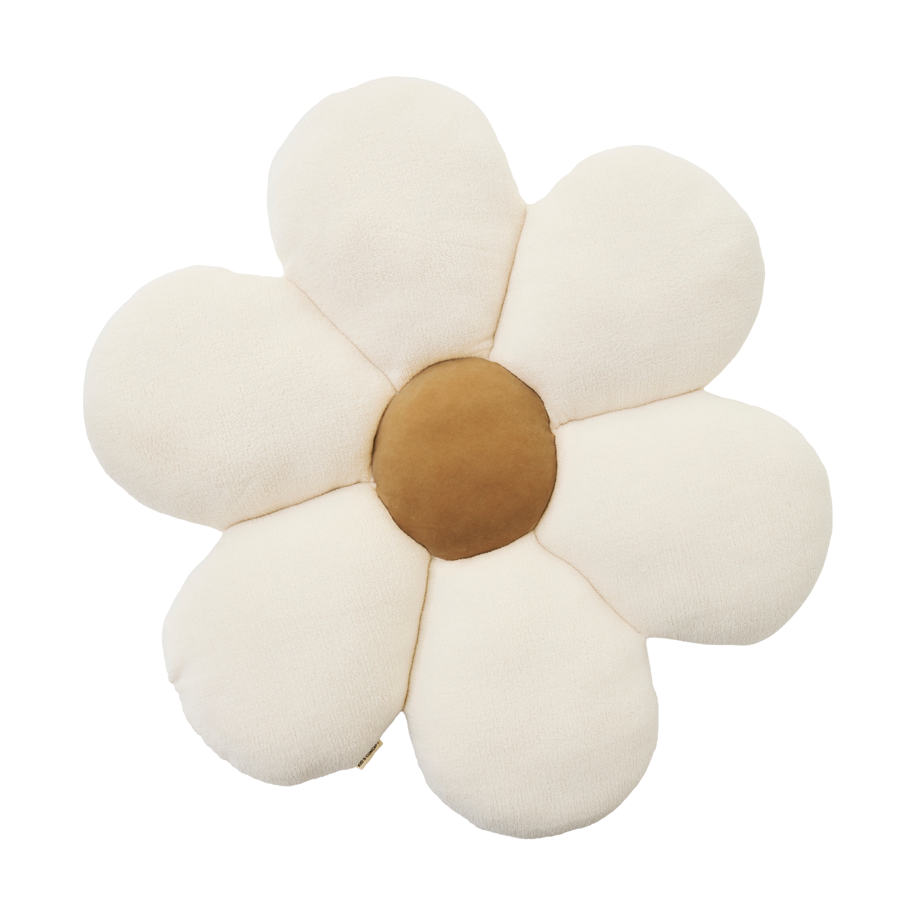 Cojín de suelo Blomma.js{font-size:18px}Blanco natural, Ø100 × 15 cm