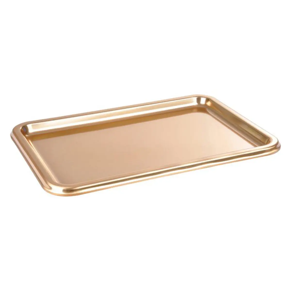 Lot de 2 Plateaux de Présentation «Noza» 35cm Or
