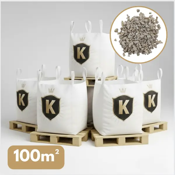 Gravillons calcaire blanc 6/16 mm – Pack 5 Big Bag +/