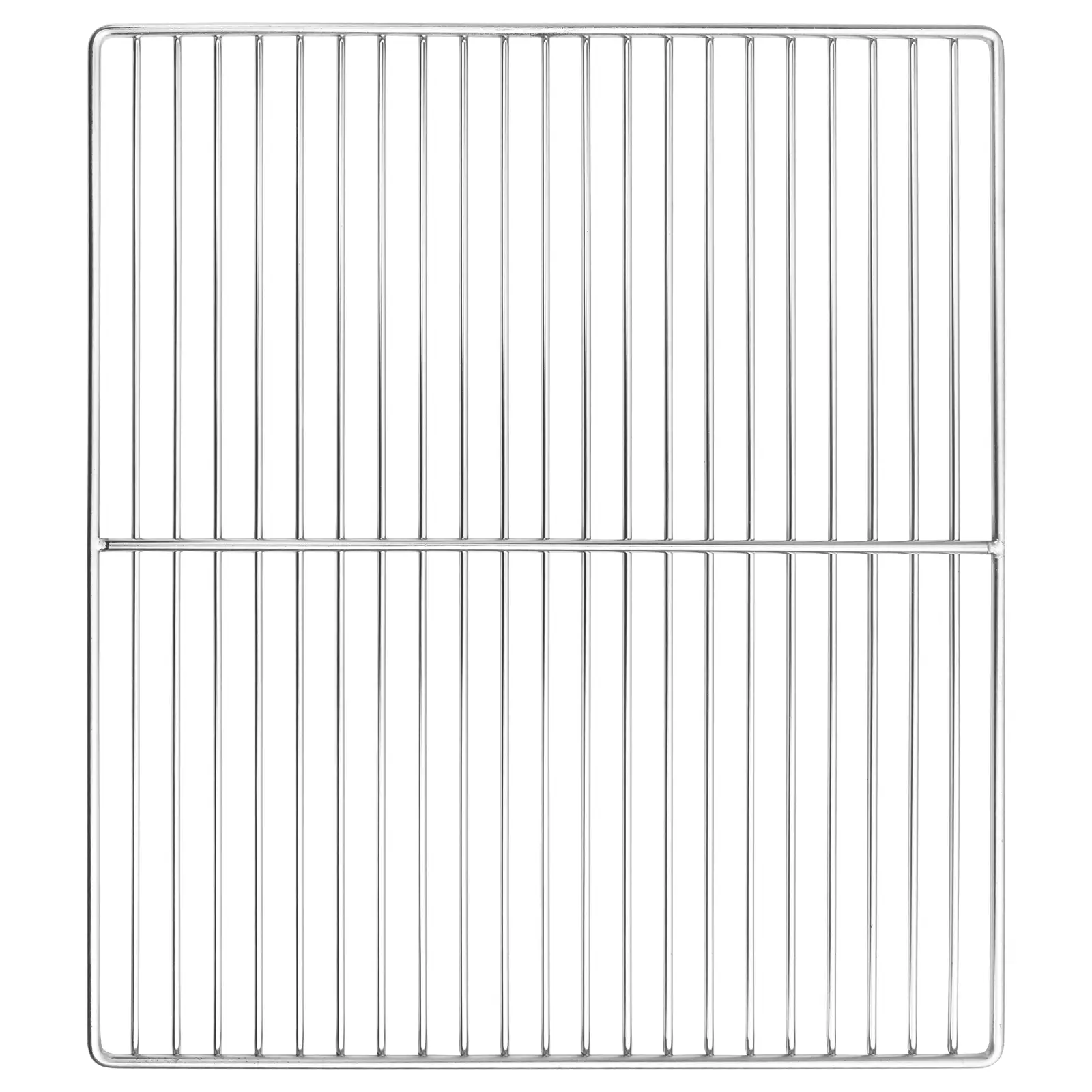 Grille de barbecue avec poignées rectangulaire 45×40 cm en acier inoxydable 304