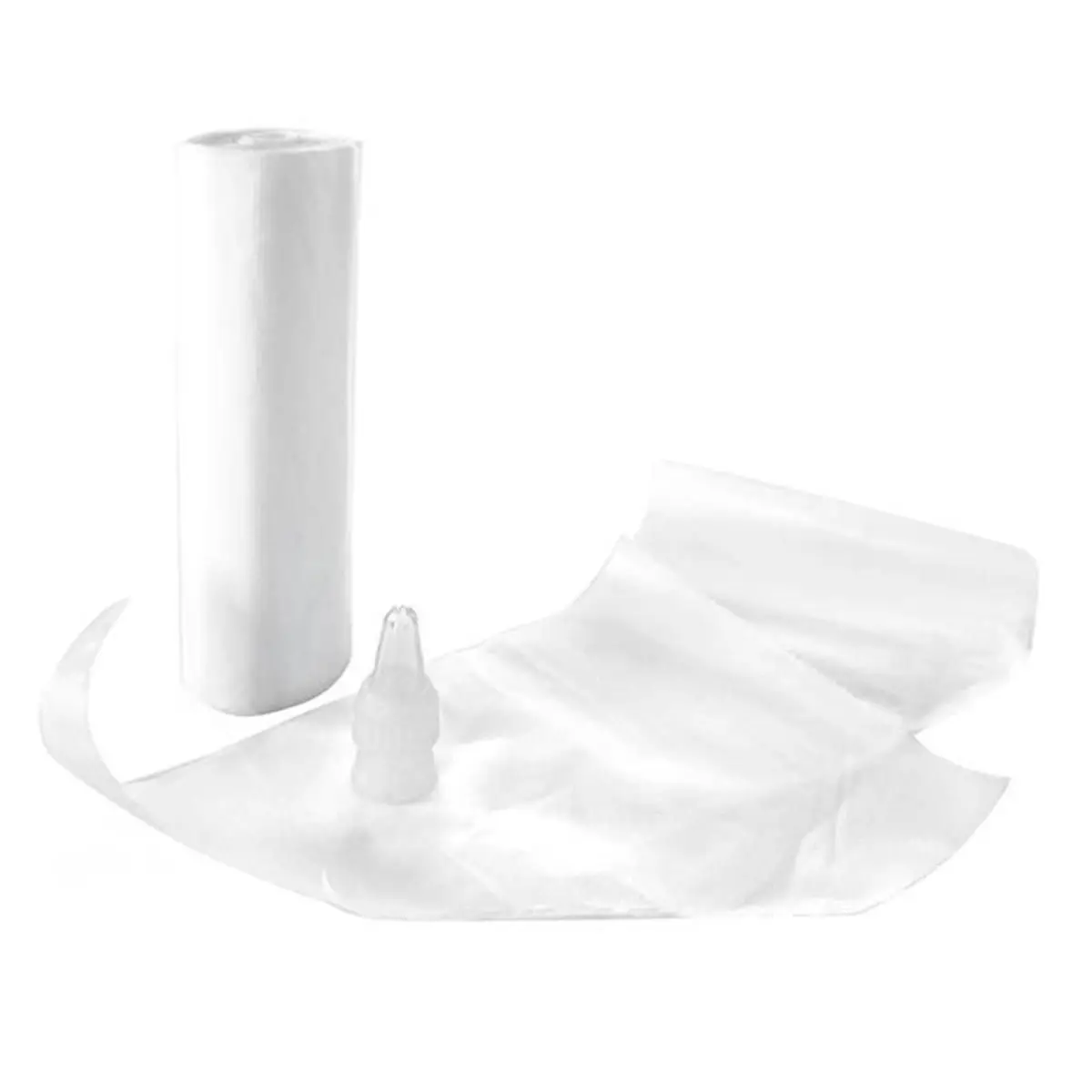 Lot de 25 Poches à Douilles «Jetables» 16cm Transparent