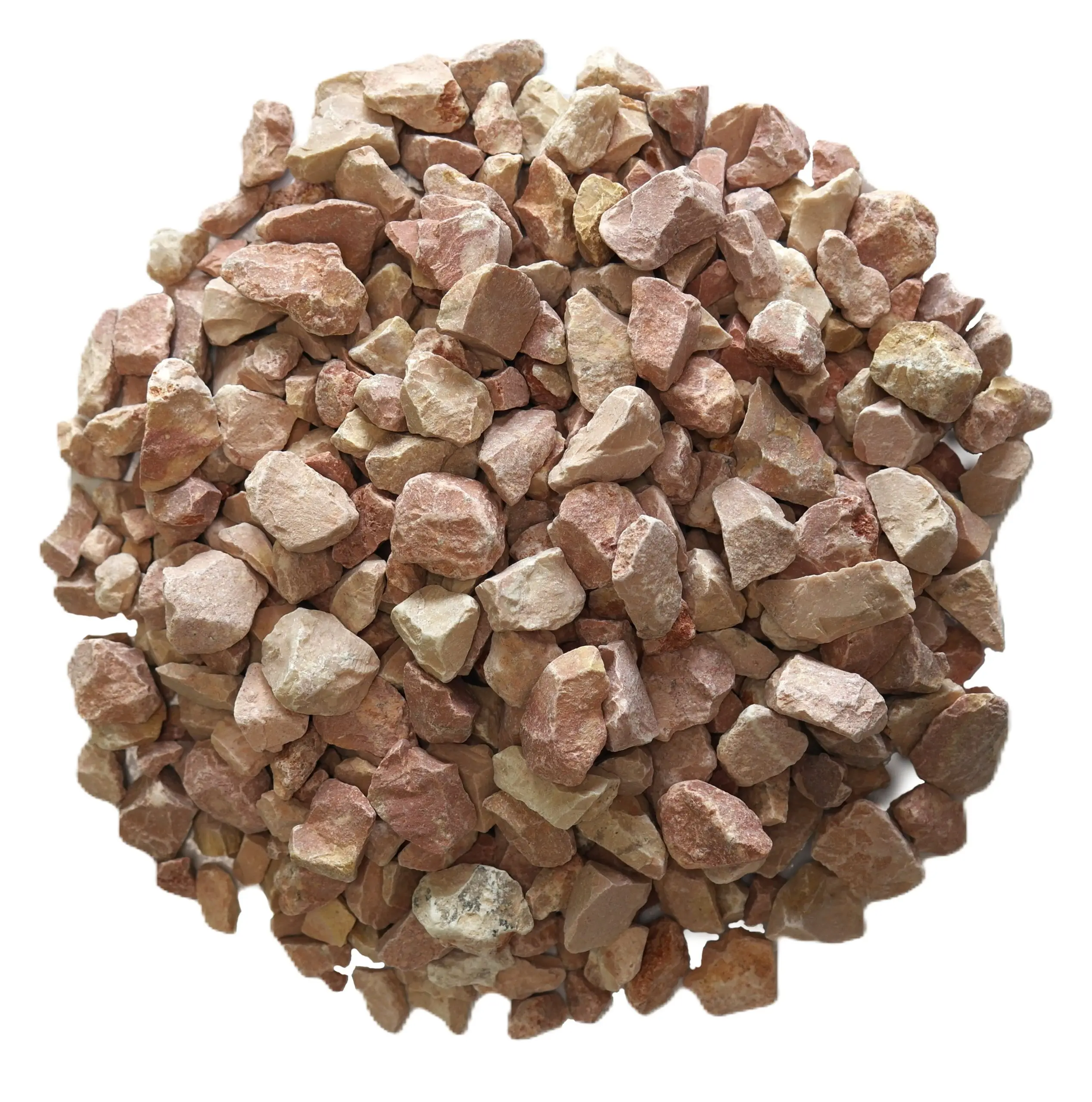 Gravillon rose calcaire 8/14 en big bag d’1T