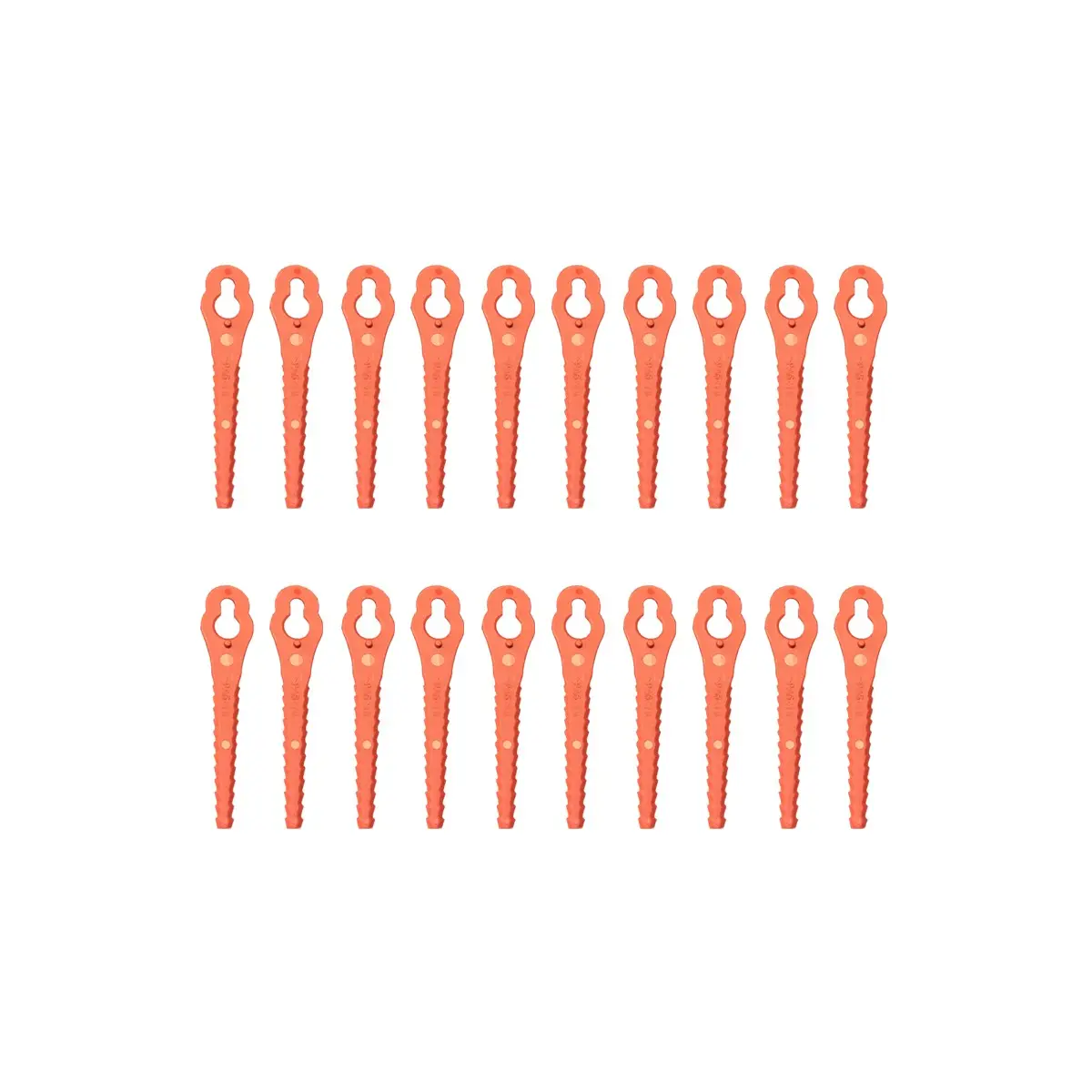 Lot de 20 Lames de Coupe bordure lames pour coupe bordures 20V VITO