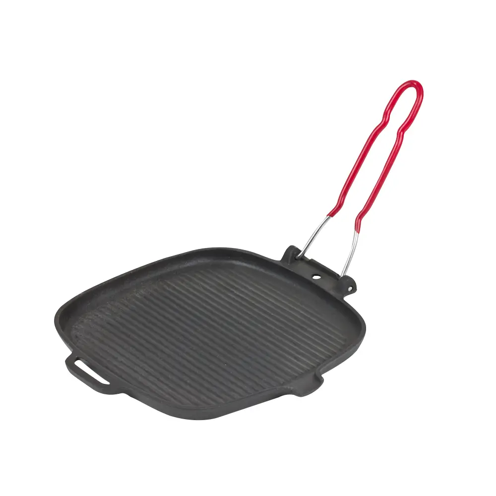 Grill carré en fonte 25 cm