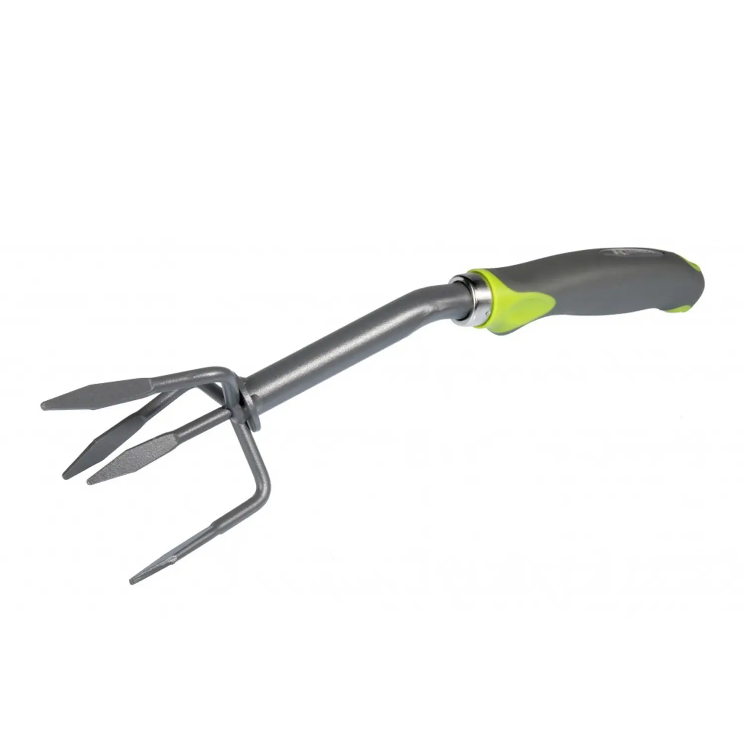 Griffe 4 dents BMI, à Fleur en acier avec revêtement antirouille, et manche ergonomique bimatière Soft Touch, jardinage