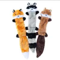 Lot de 3 Jouets à Couiner pour Chien – Sans Rembourrage avec Papier Froissé – Stimulation Auditive – Lytech