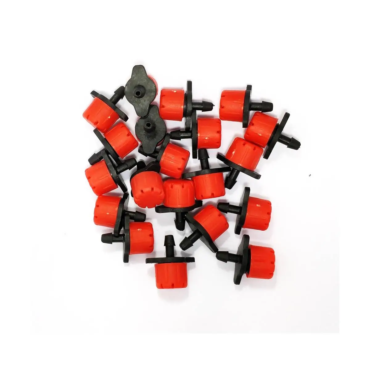 Lot de 20 goutteurs couleur rouge