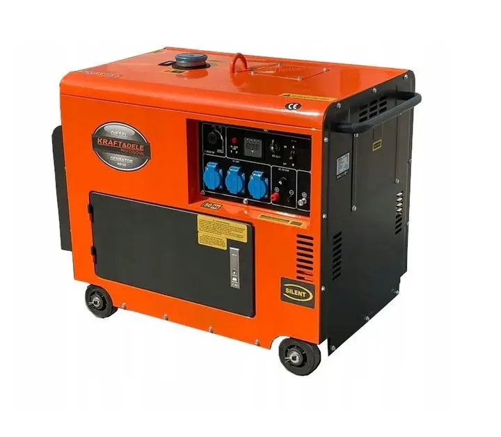 Générateur Groupe éléctrogène Diesel 7000w 12/230v