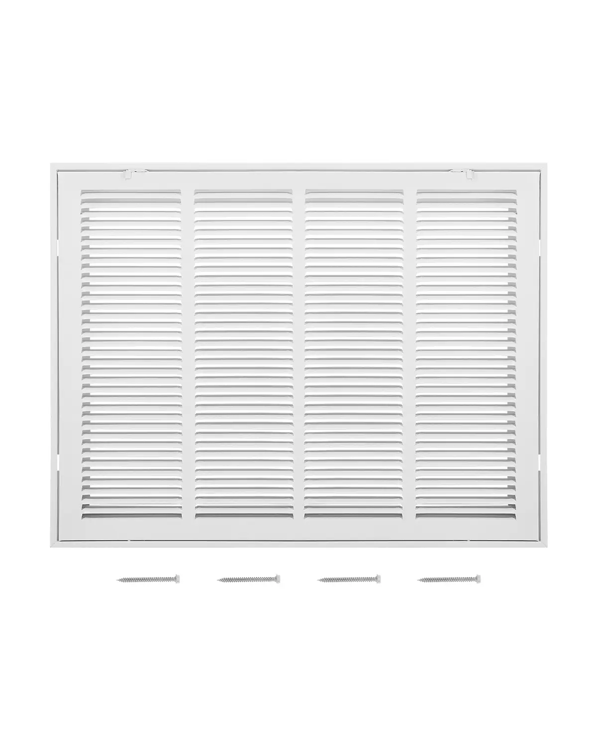 VEVOR Grille retour air 60.5×45.5cm, acier, ventilation, filtre non inclus.