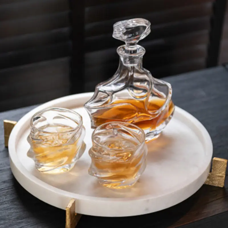Lot de 4 verres à whisky Michigan 9x11x9.5cm