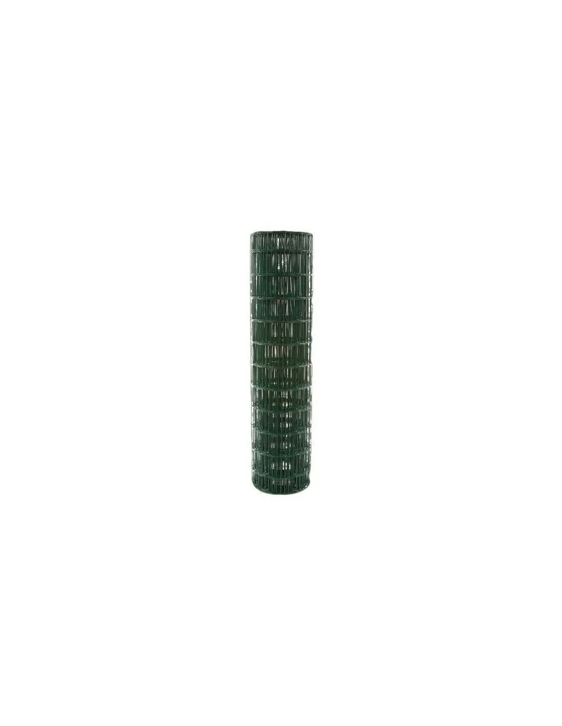 Grillage Plastifié Vert Maille 100x100mm, Rouleau 1x20m