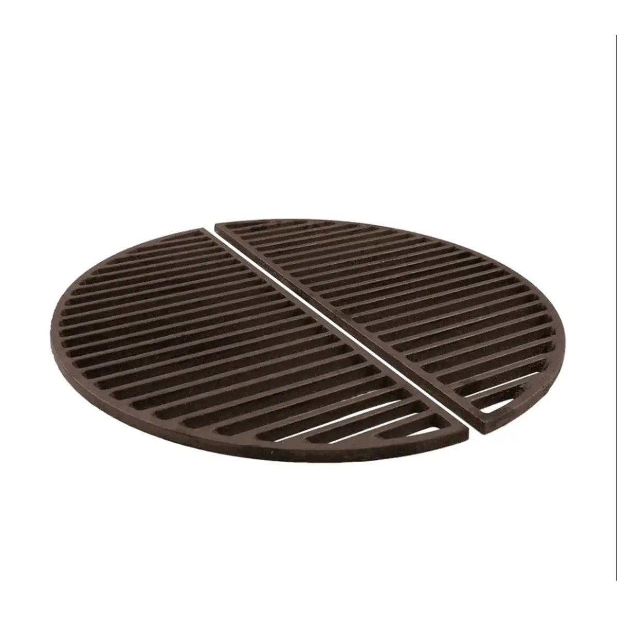 Lot de 2 Grilles demi-lune en fonte pour Kamado Kamal Ø 60CM