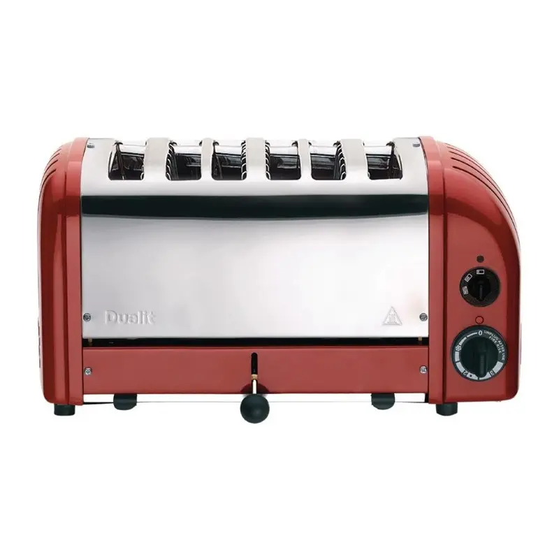 Grille Pain Professionnel Inox Finition Rouge