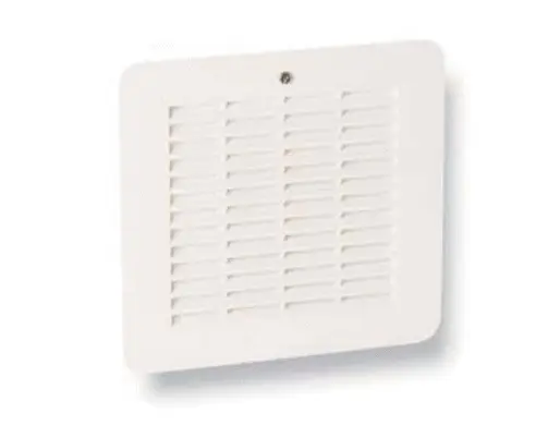 Grille et gaine carré avec moustiquaire