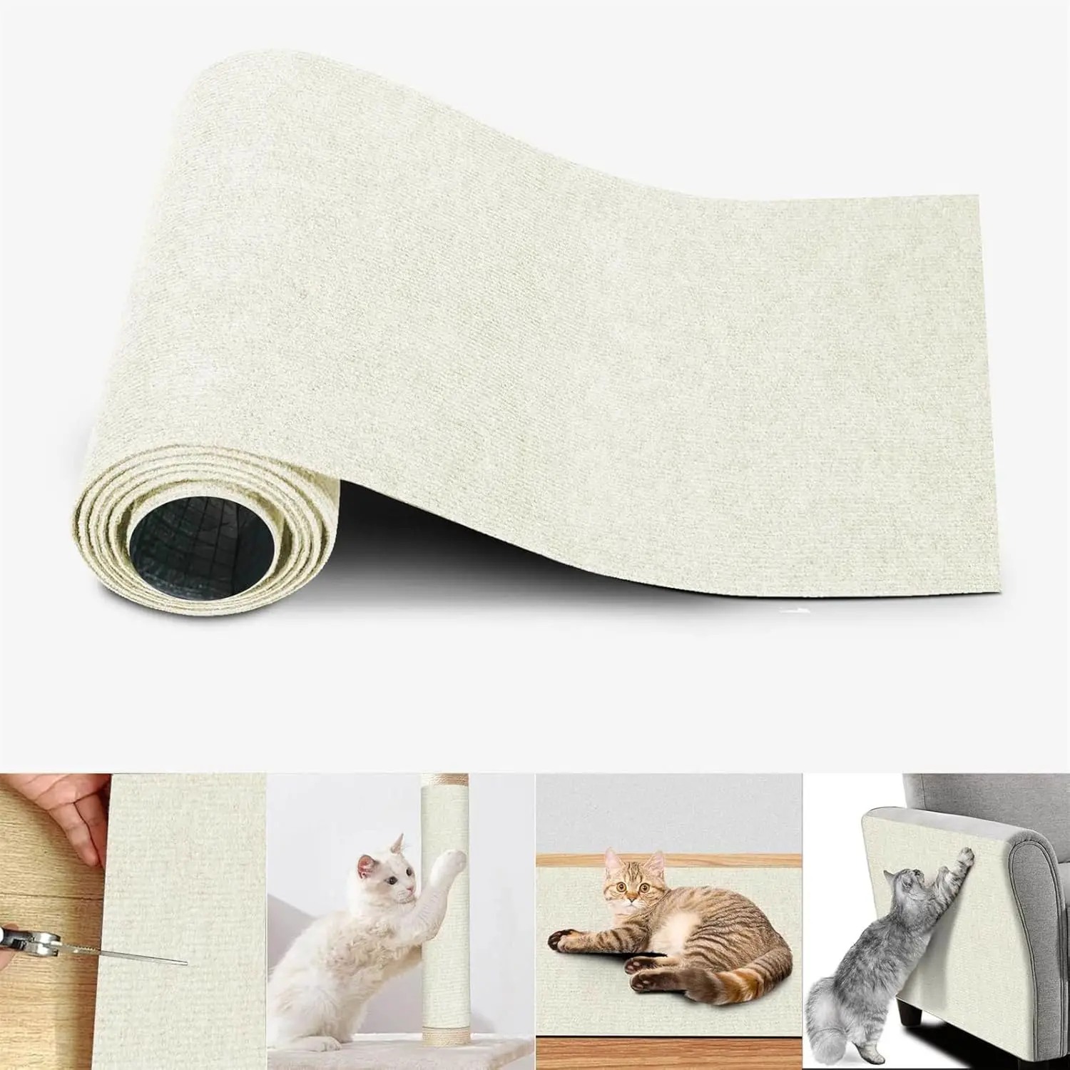 Griffoir pour chat autocollant , tapis de protection anti