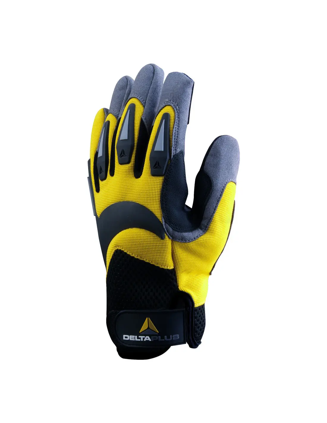 Gant Delta Plus Athos Vv902 Jaune Protection Polyvalente Haute Visibilité