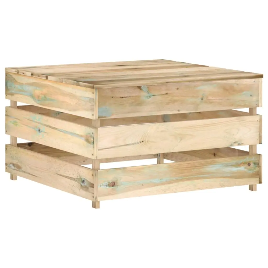 Lot de 2 Tables d’extérieur -Tables palette de jardin – Tables de jardin Bois de pin imprégné-JU2301