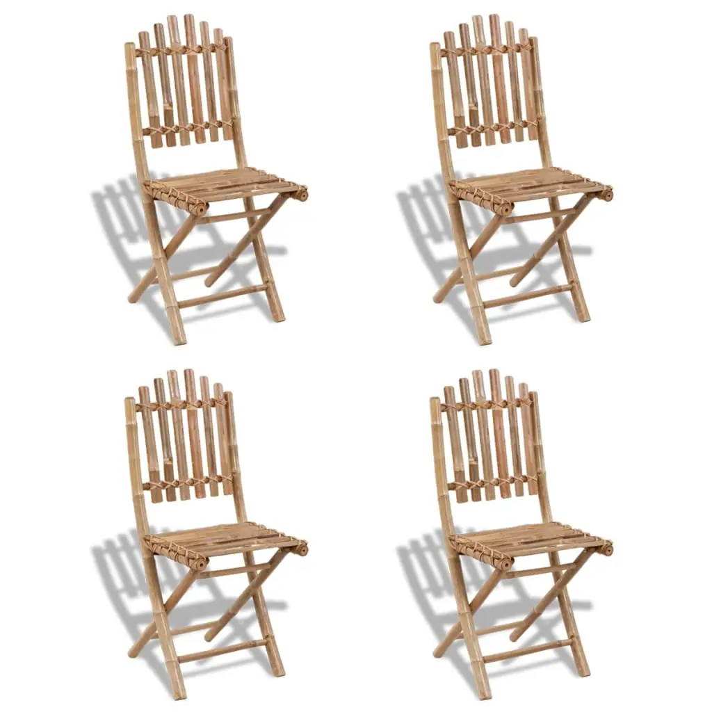 Lot de 4 Chaise bois composite Alvhild Brun 50 X 42 X 92 cm – P87209B