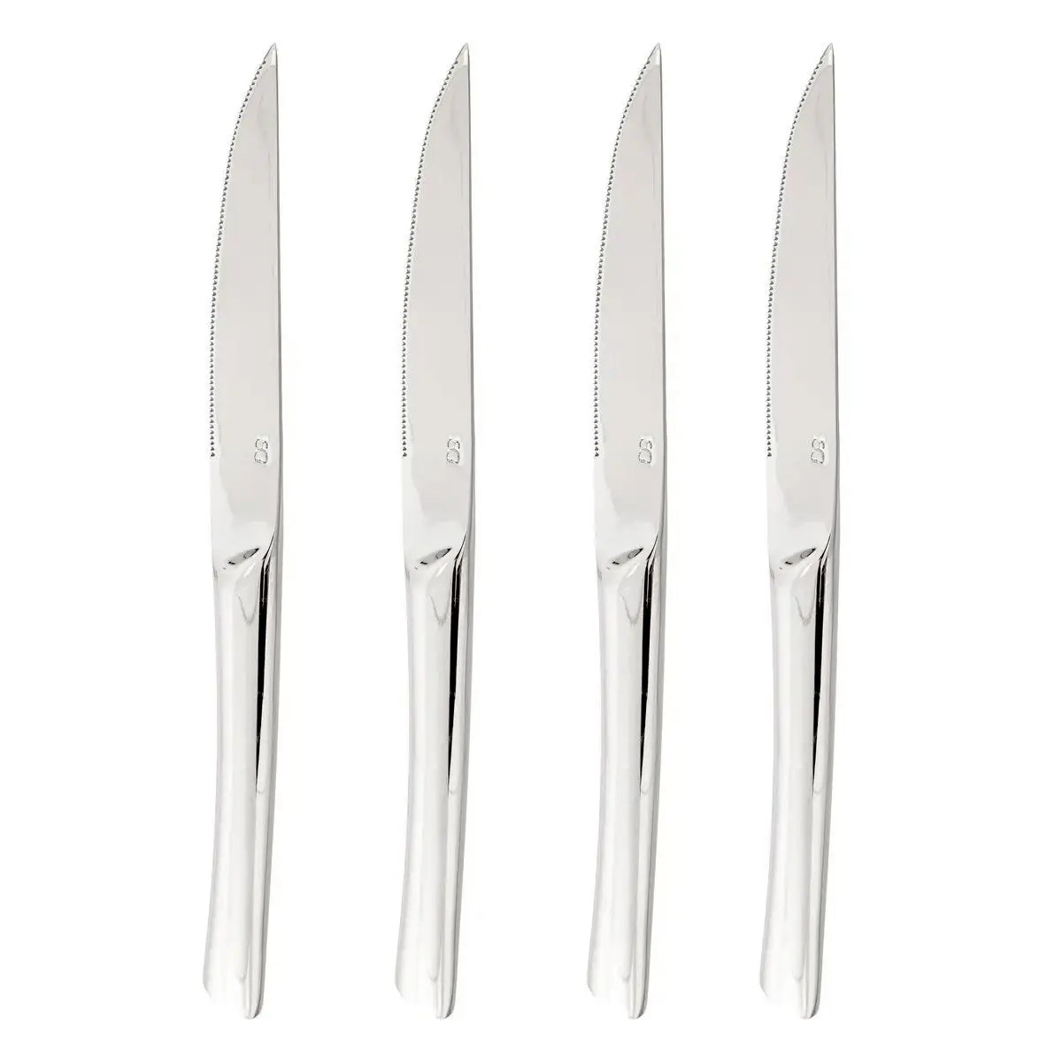 Lot de 4 Couteaux à Steak «Olympe» 22cm Argent