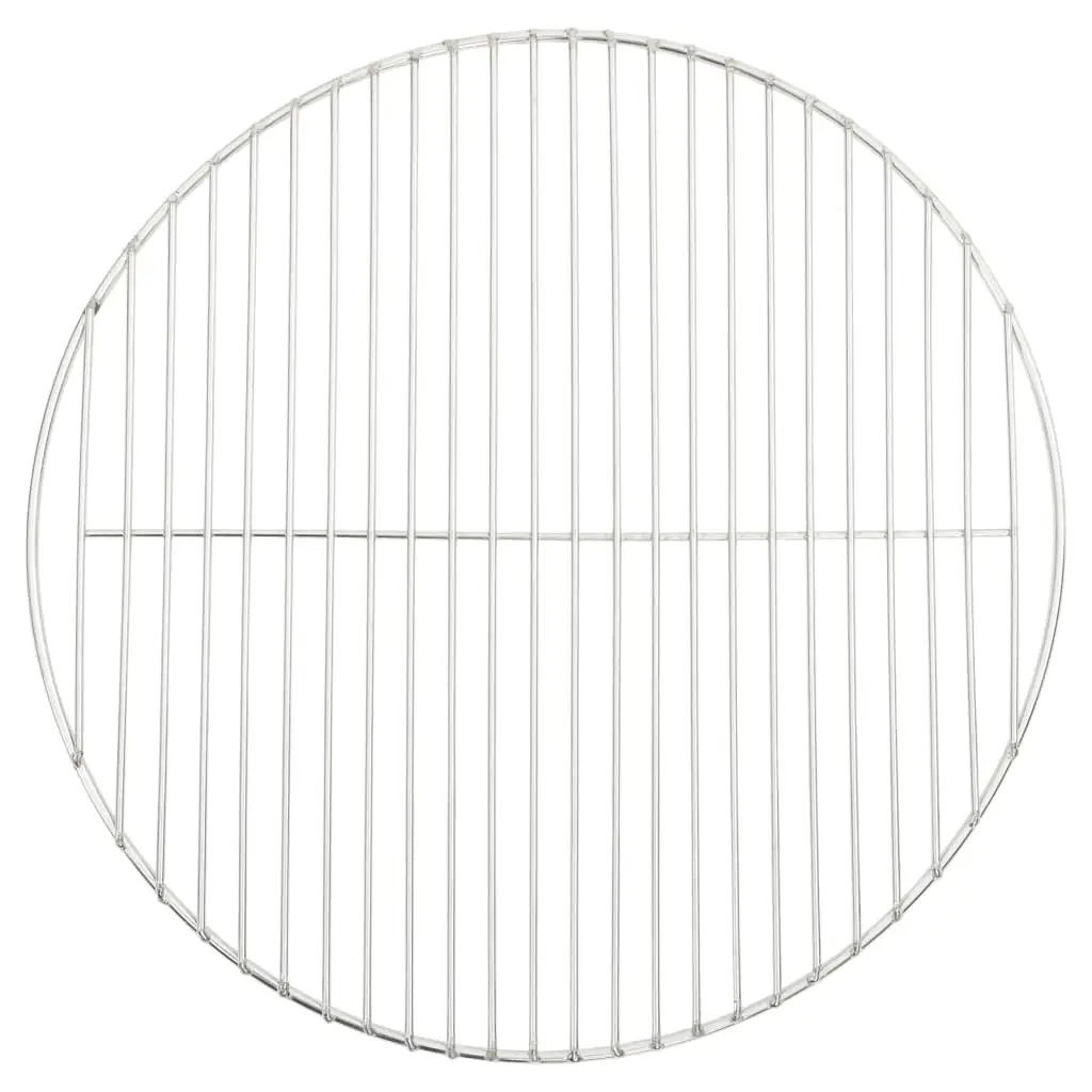Grille de barbecue ronde Ø47 cm acier inoxydable 304
