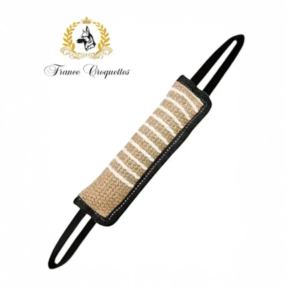 FranceCroquettes Boudin ovale Noir/Rouge