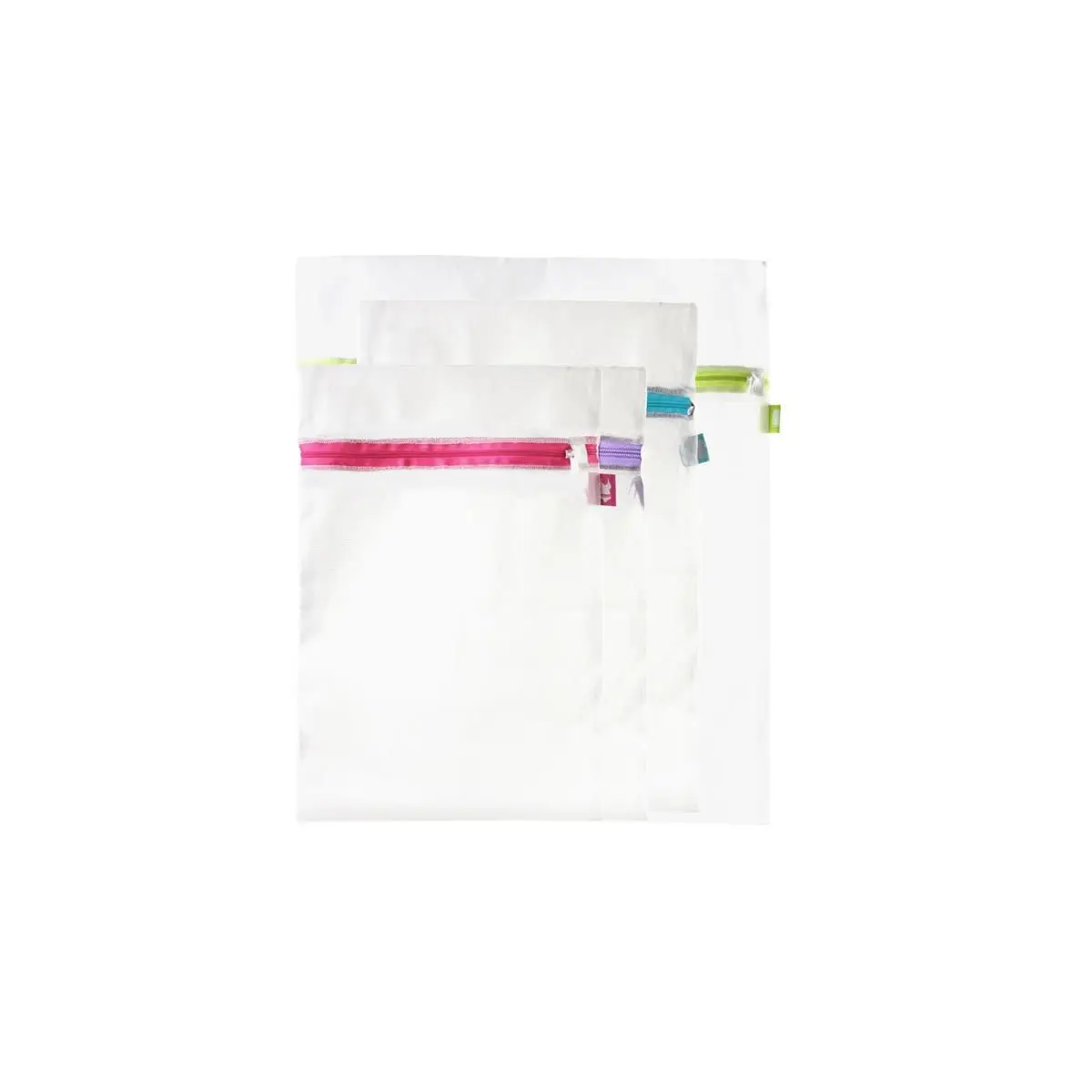 Lot de 4 Filets de Lavage «Fragile» 53cm Transparent