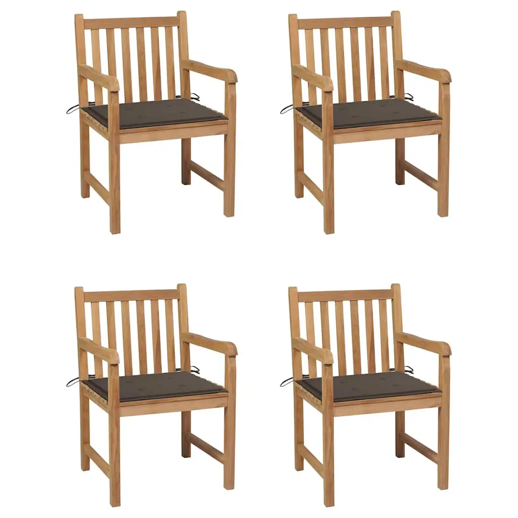 Lot de 4 Chaise bois composite Breckenridge Taupe 58 X 60 X 90 cm – P87209T