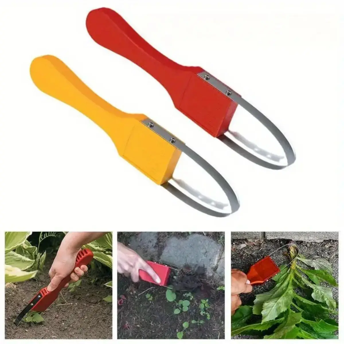 Lot de 2 tondeuses à gazon manuelles MCBOSON
