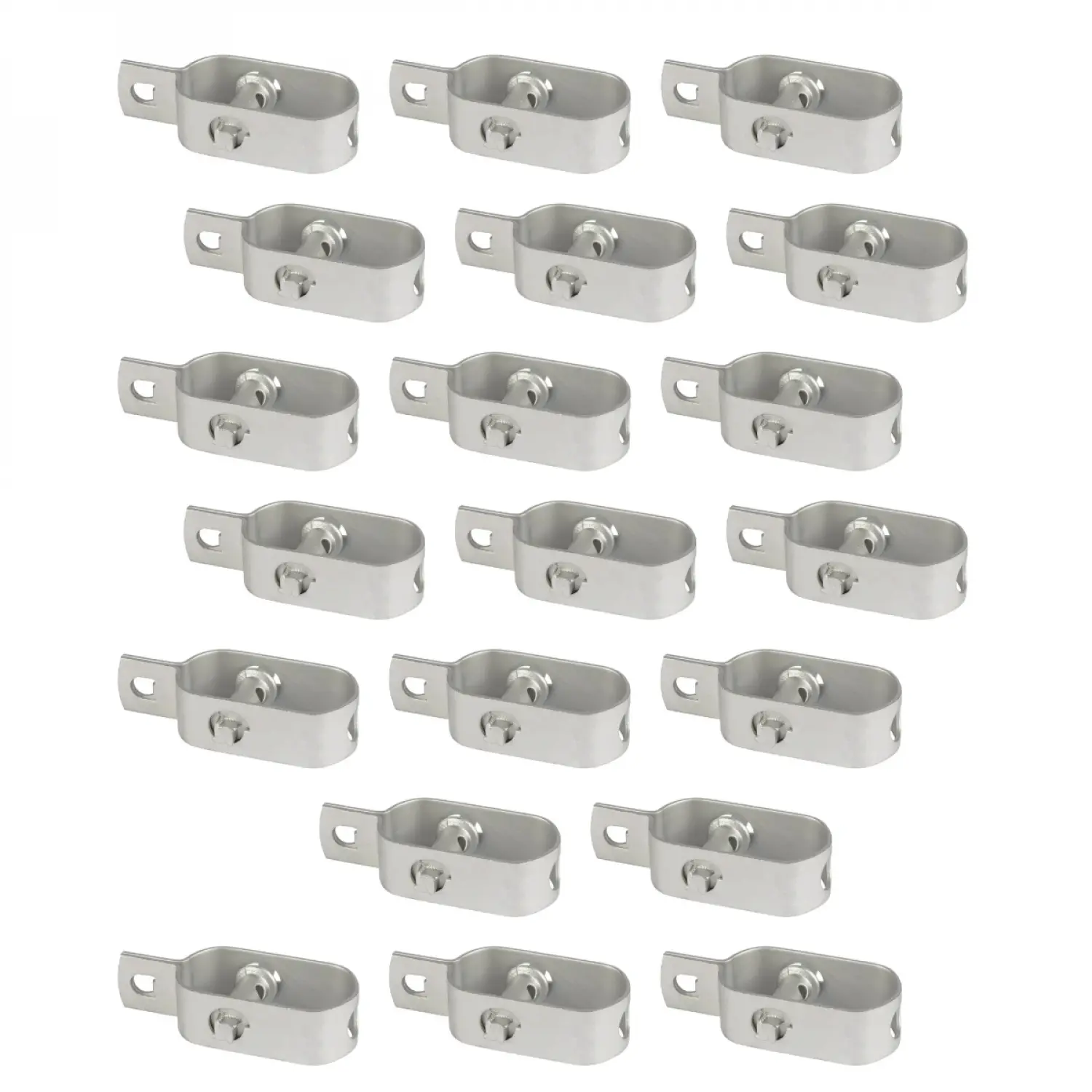 Lot de 20 tendeurs en acier galvanisé N°2 pour fil de grillage ou autre – Linxor