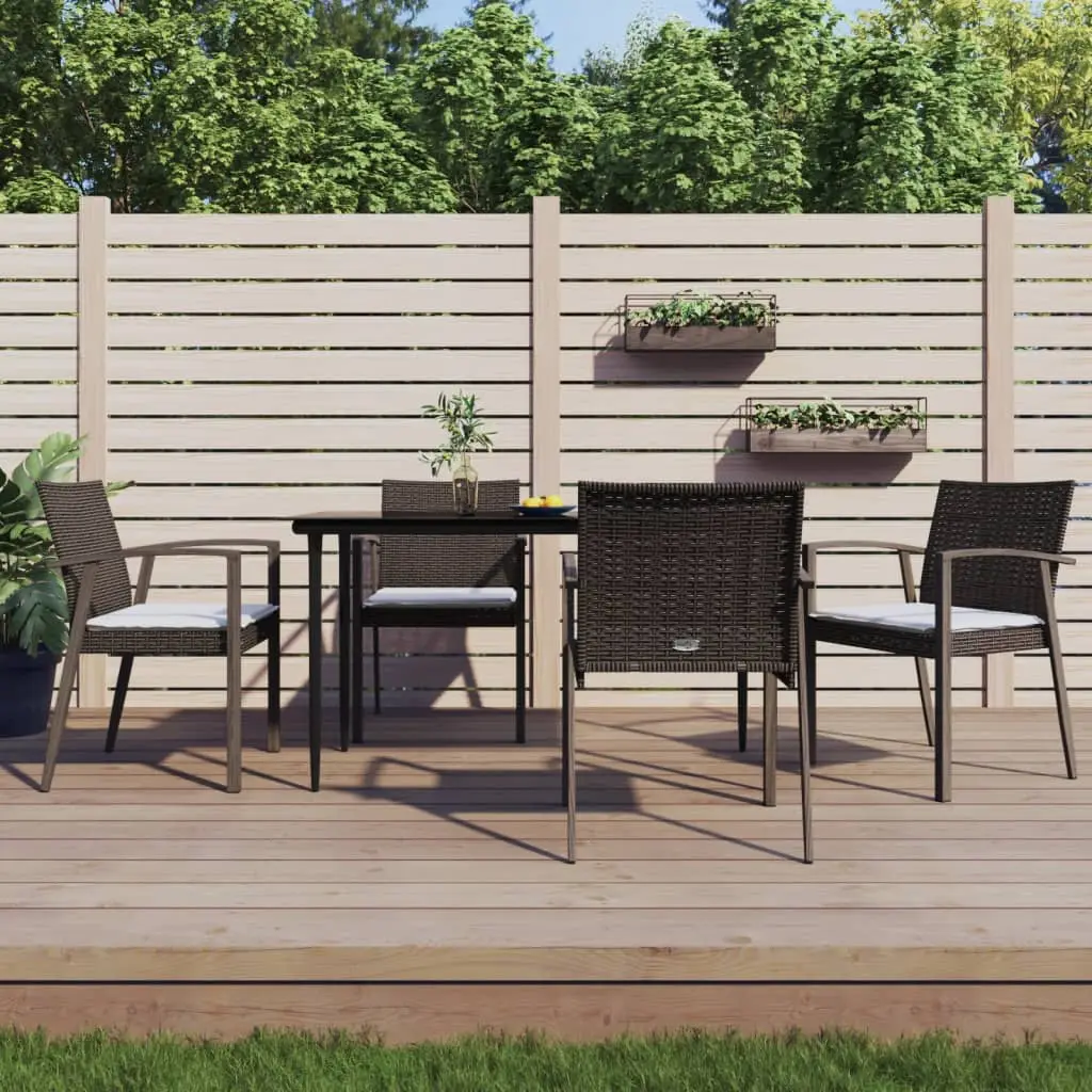 Lot de 4 Chaise bois composite Adelard Blanc 56,5 X 57 X 83 cm – P87210B