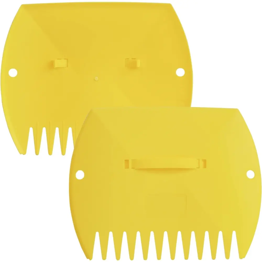 Lot de 2 ramasse-feuilles coccinelle – 38×30,5 cm – Léger & réglable – Living123