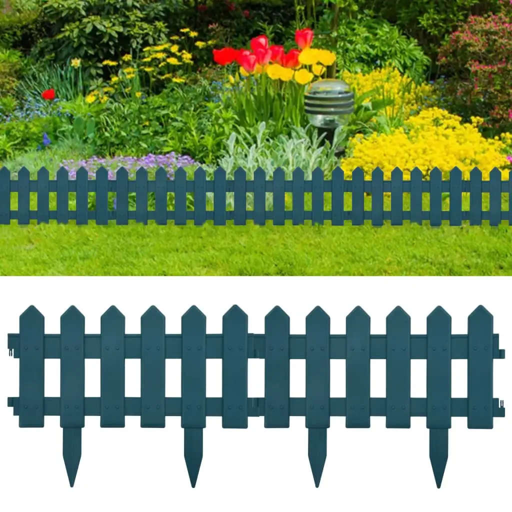 Lot de 5 Bordure autre Udelor Vert 10 m X 29 cm – P87209V