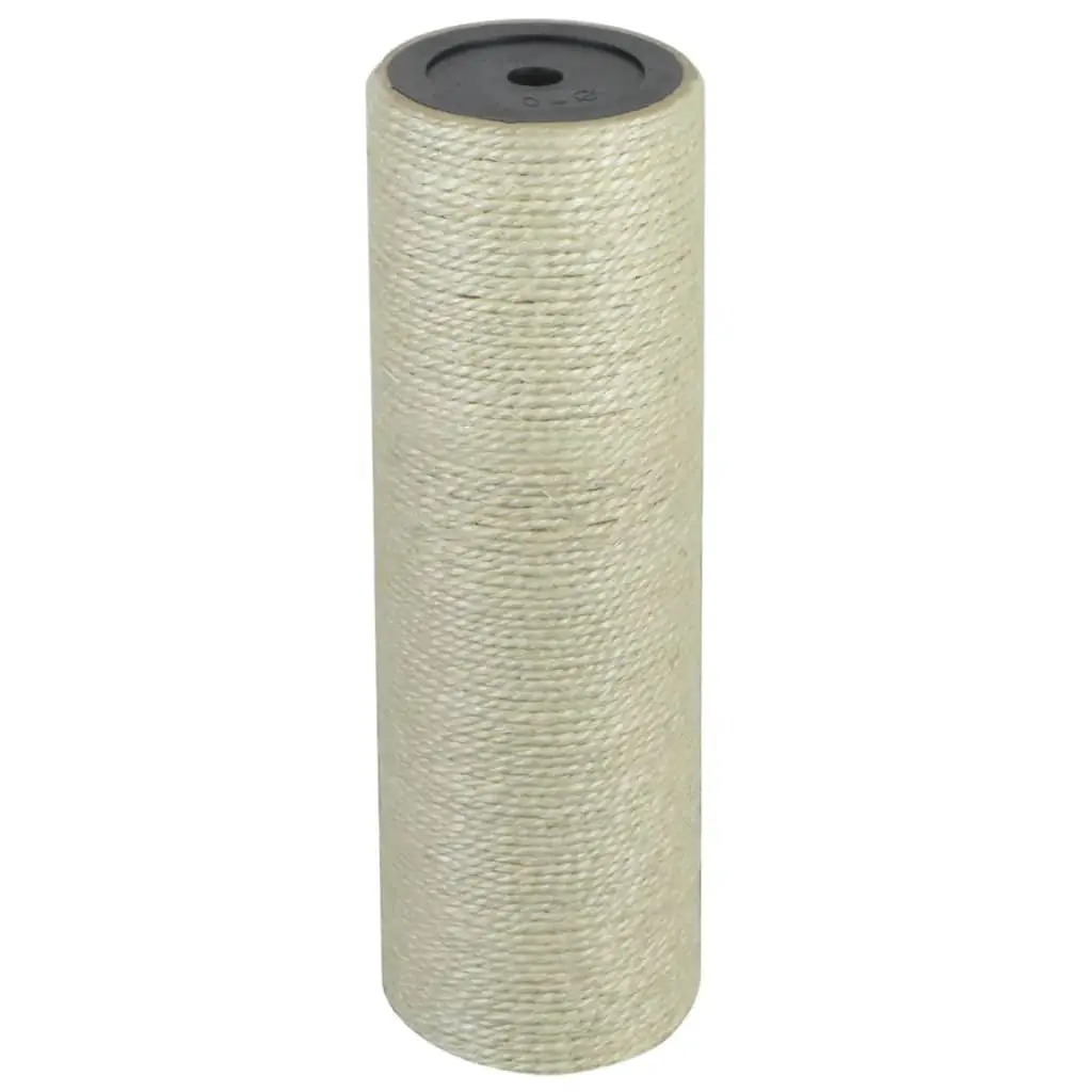 Griffoir pour chats 8 x 25 cm 10 mm Beige vidaXL 170553