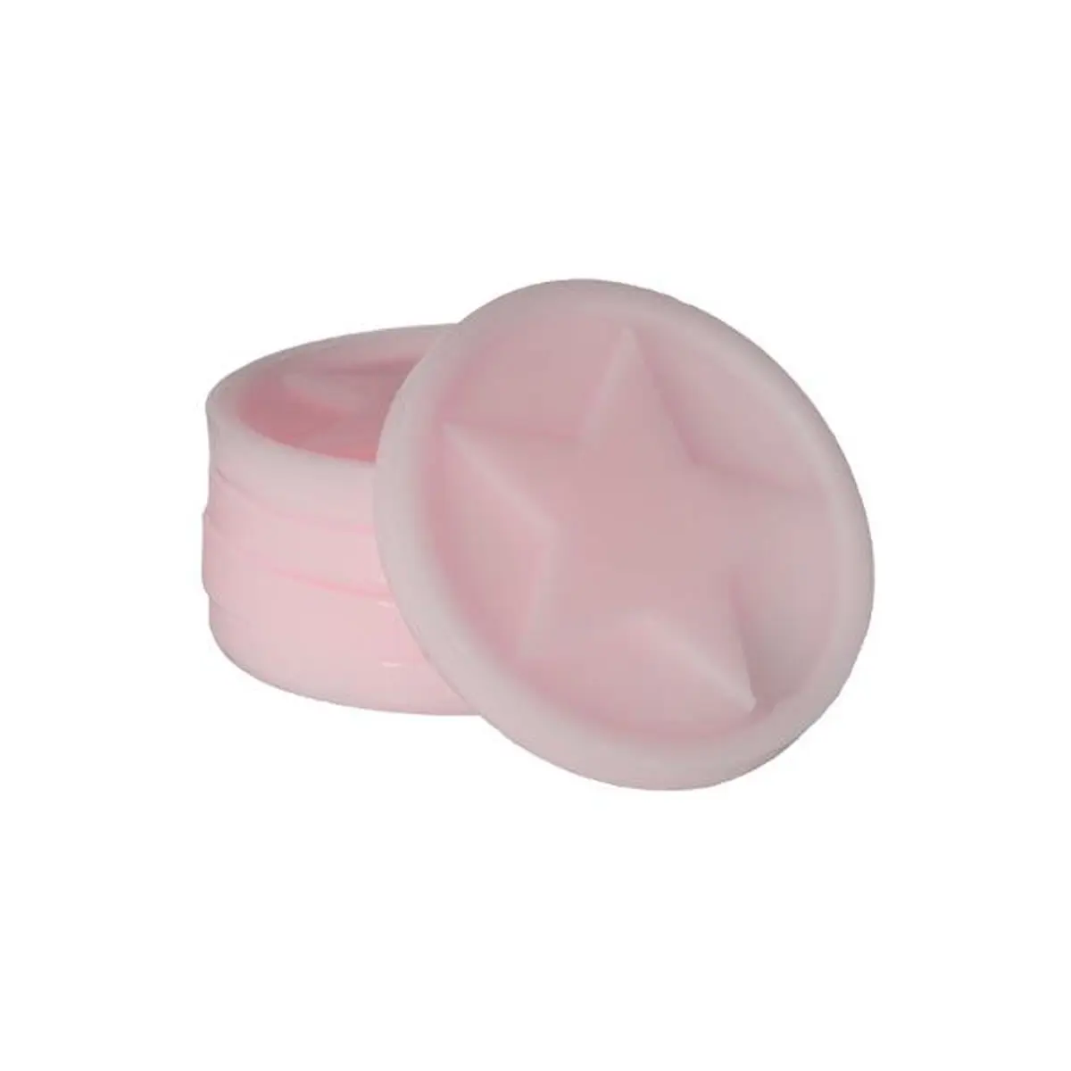 Lot de 5 Cires Parfumées à Brûler «Etoile» 45g Rose