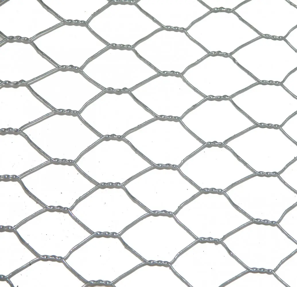 Grillage pour animaux triple torsion gris, H.0.5 x L.3 m, maille H.13 x l.13 mm Centrale Brico