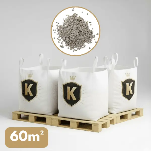 Gravillons calcaire blanc 6/10 mm – Pack 3 Big Bag +/