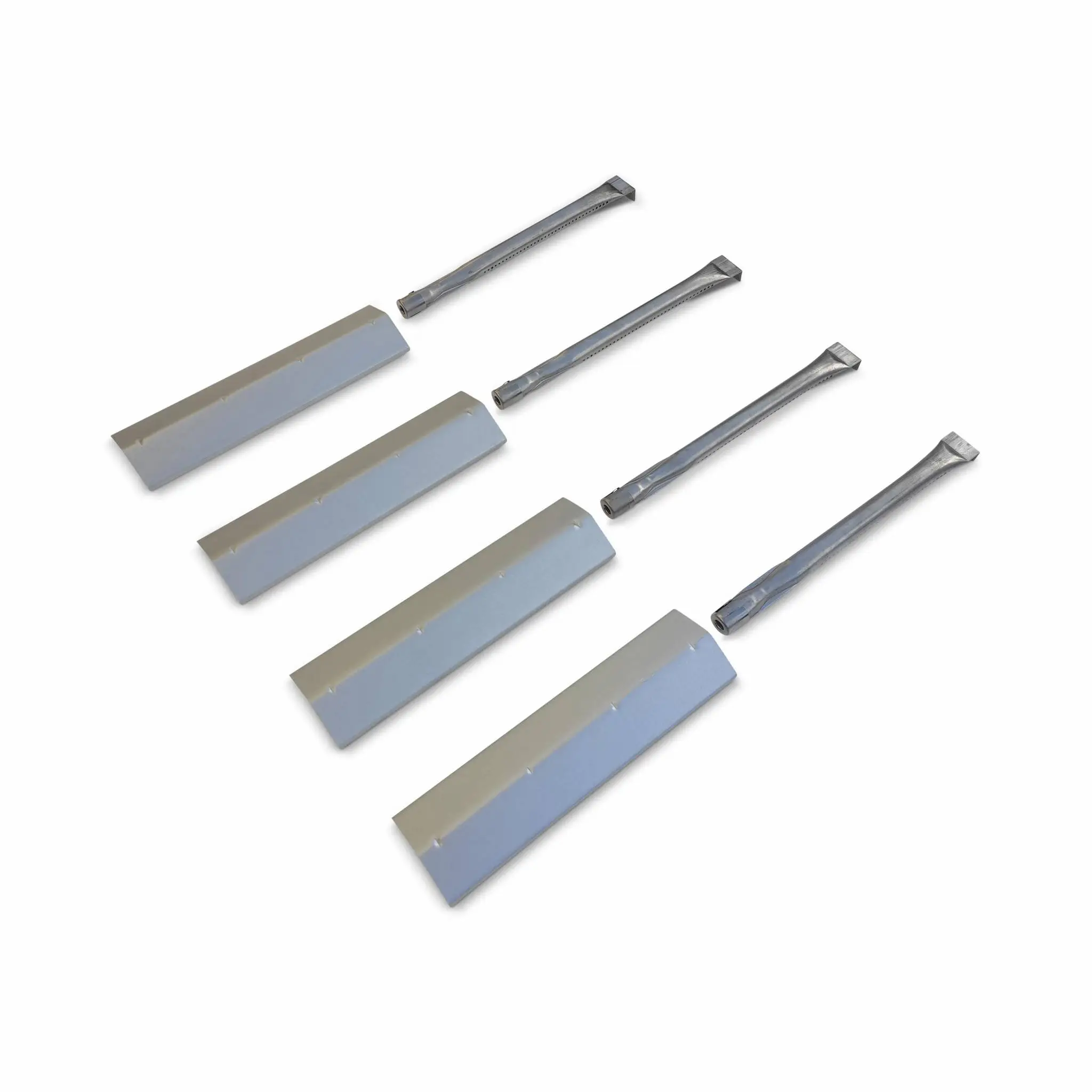 Lot de 4 brûleurs et 4 diffuseurs pour barbecue ATHOS. ALBERT et BAZIN | sweeek