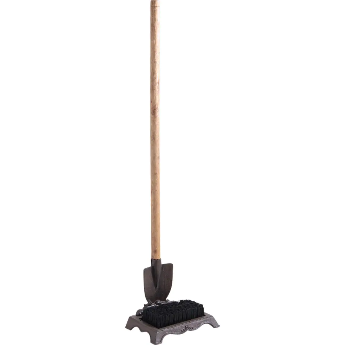 Grattoir en fonte et pelle + brosse
