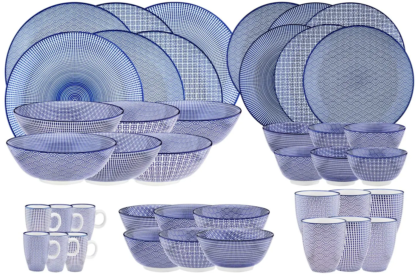 Lot de 42 Set complet en Porcelaine, Bjorn