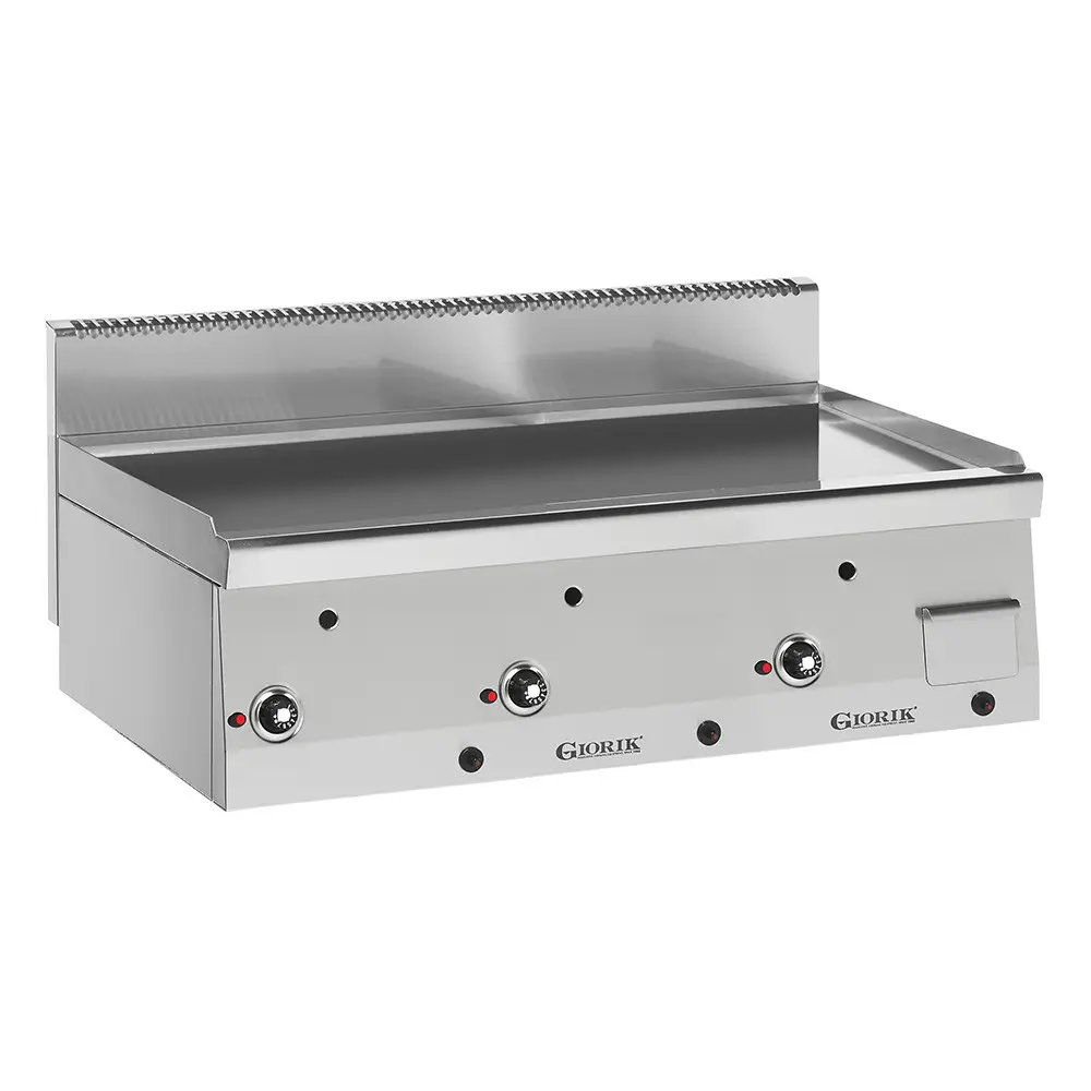 Grills Gaz, acier inoxydable, triples lisses